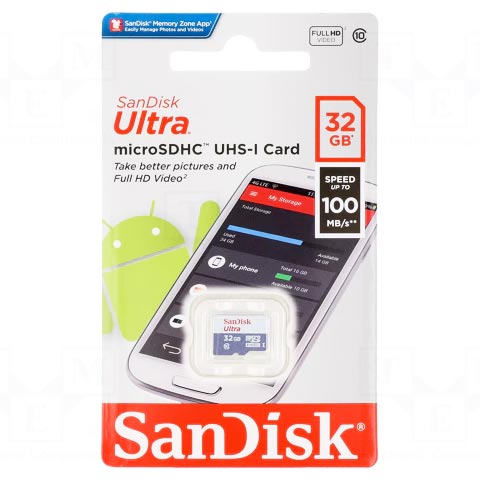 SanDisk Ultra 32GB Micro SD Card