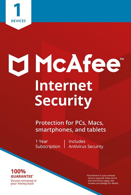 McAfee Internet Security 1 Device