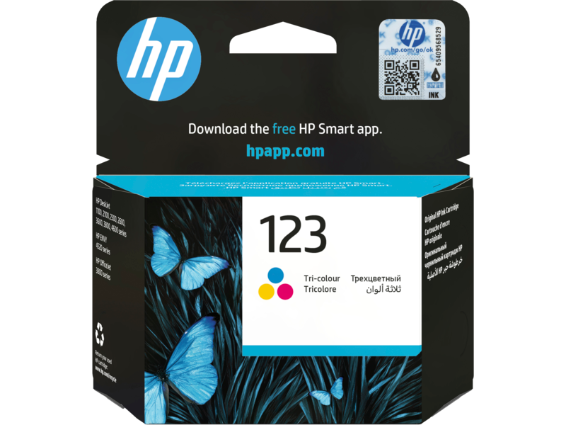 HP 123 Colour ink cartridge