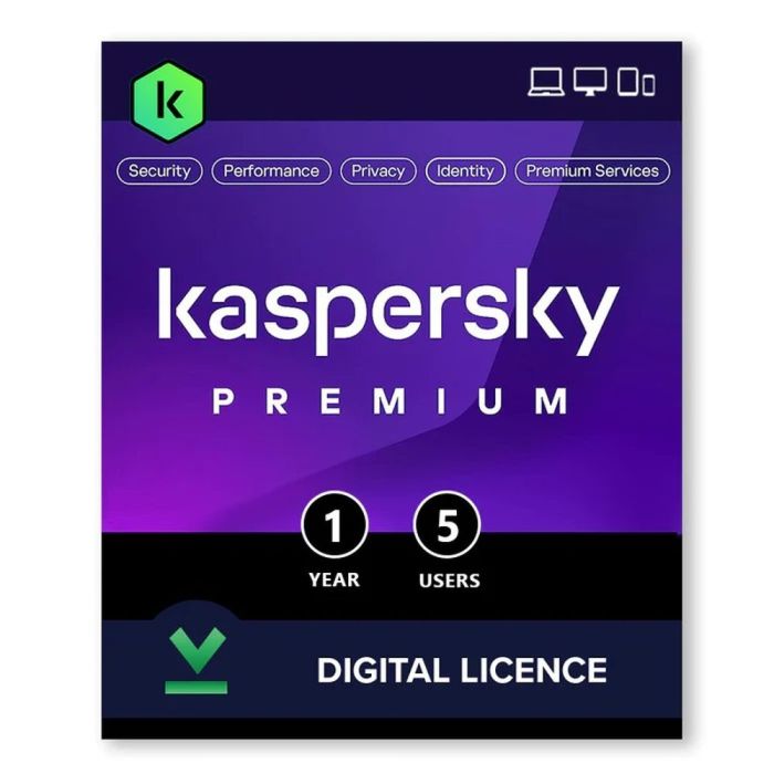 Kaspersky Premium 5 Devices - 1 Year
