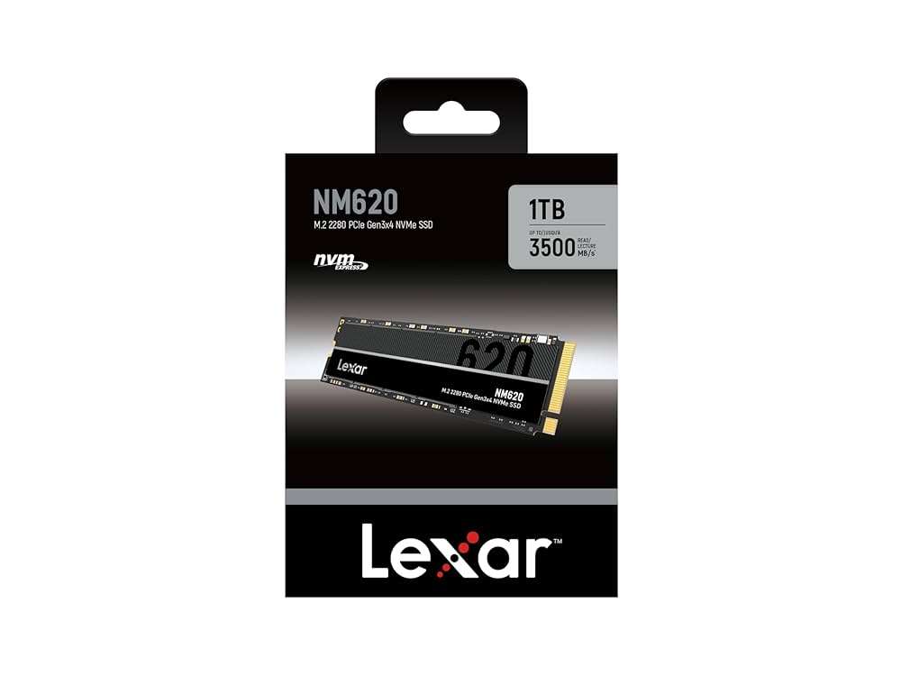 Lexar NM620 M.2 NVMe SSD 1TB