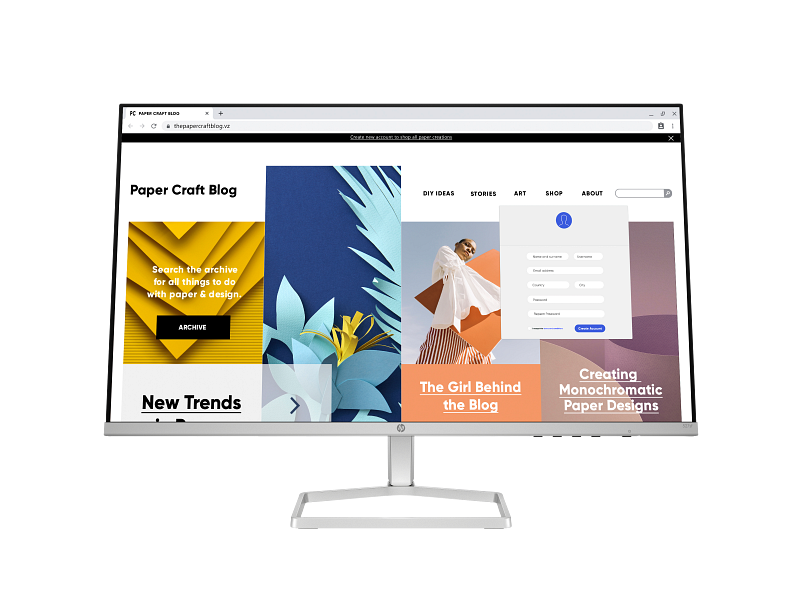 HP 527sf Series 5 27" FHD Monitor
