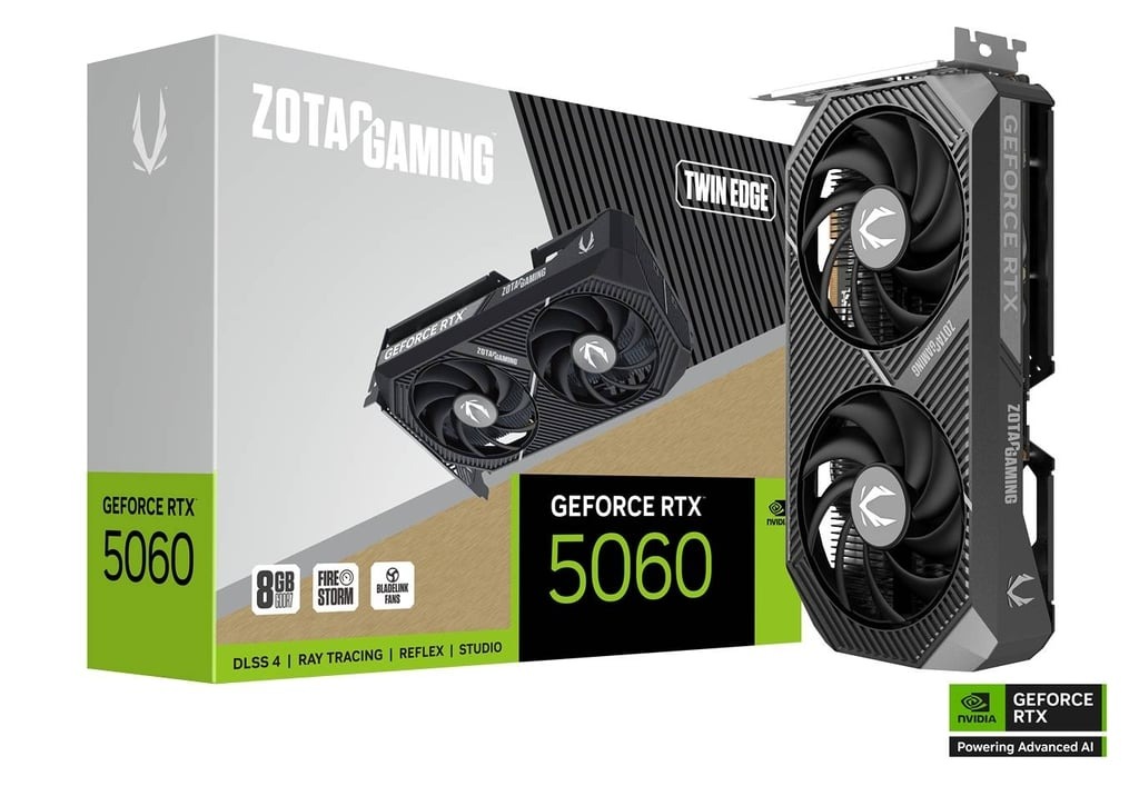 ZOTAC GAMING GeForce RTX 5060 Twin Edge