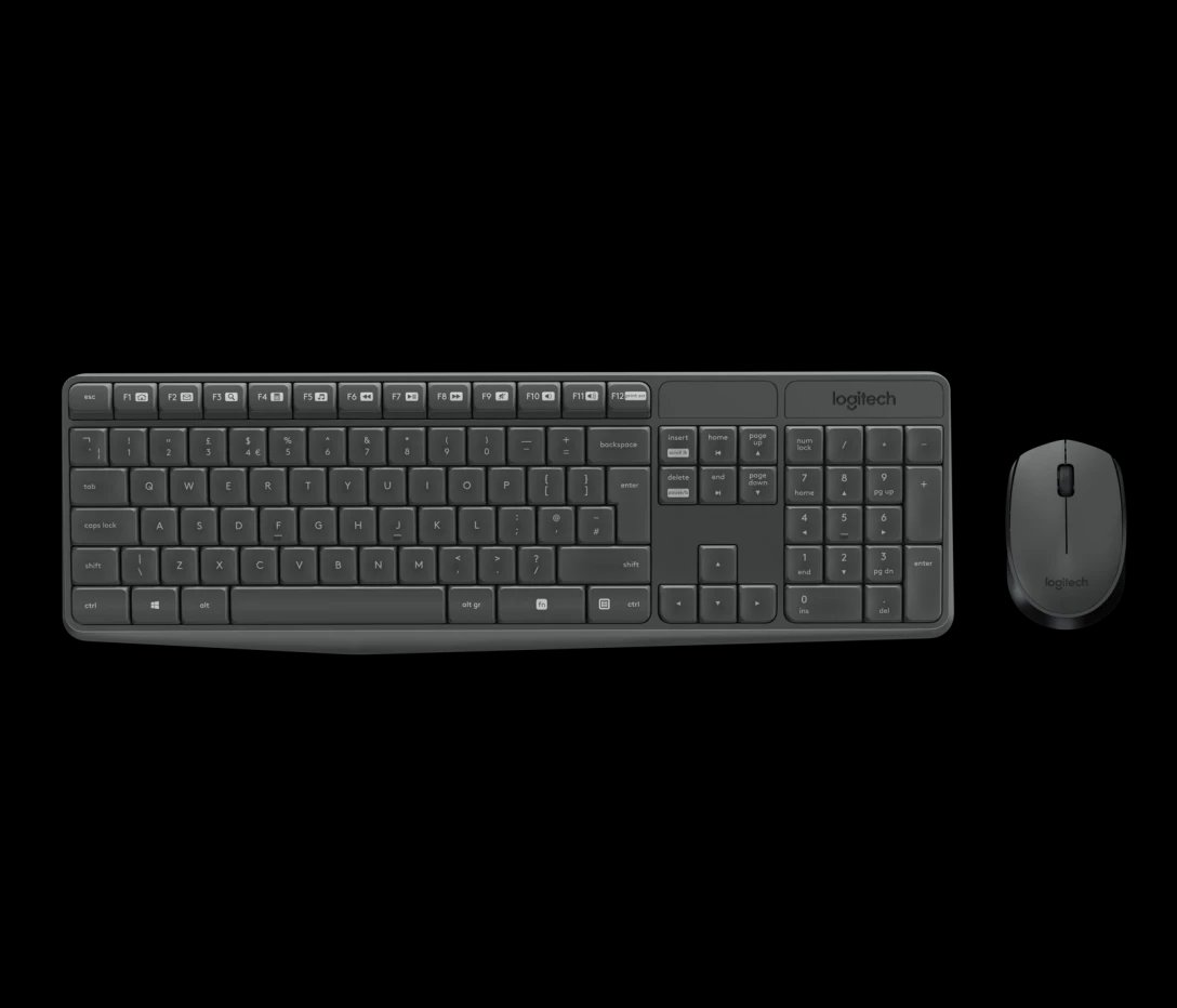 Logitech MK235 Wireless Keyboard and Mouse Combo