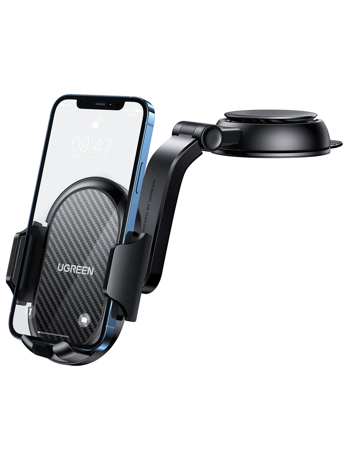 UGREEN Waterfall-Shaped Suction Cup Phone Mount - LP405