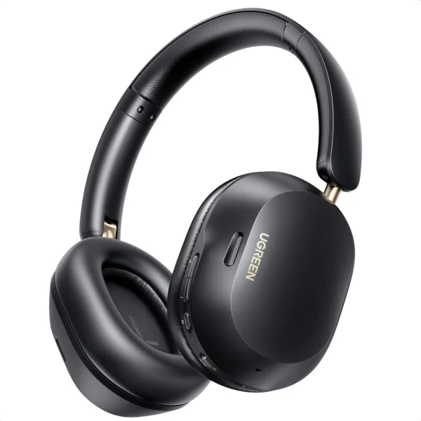 UGREEN HiTune Max5c Hybrid Active Noise-Cancelling Headphones - Black - HP203