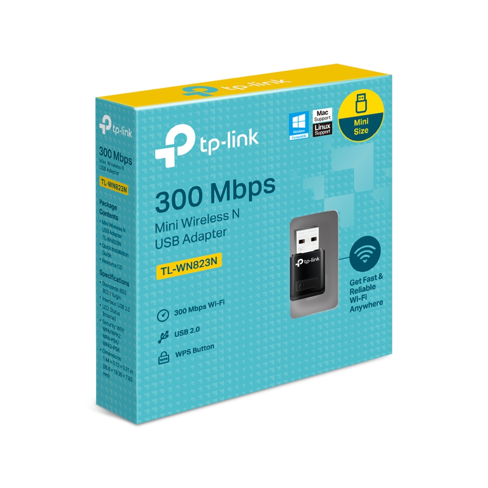 TP-Link 300Mbps Wireless N Mini USB Adapter