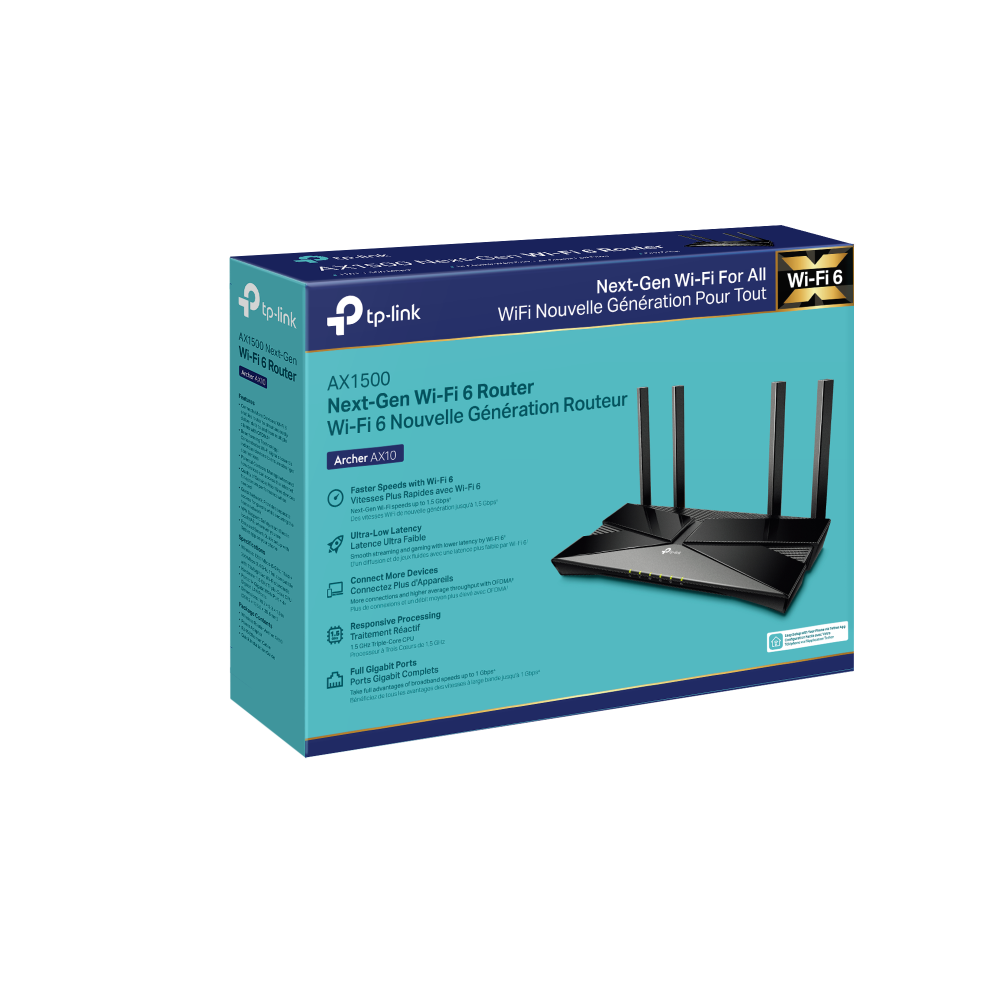 TP-Link AX1500 Wireless OFDMA and MU-MIMO Wi-Fi 6 Router