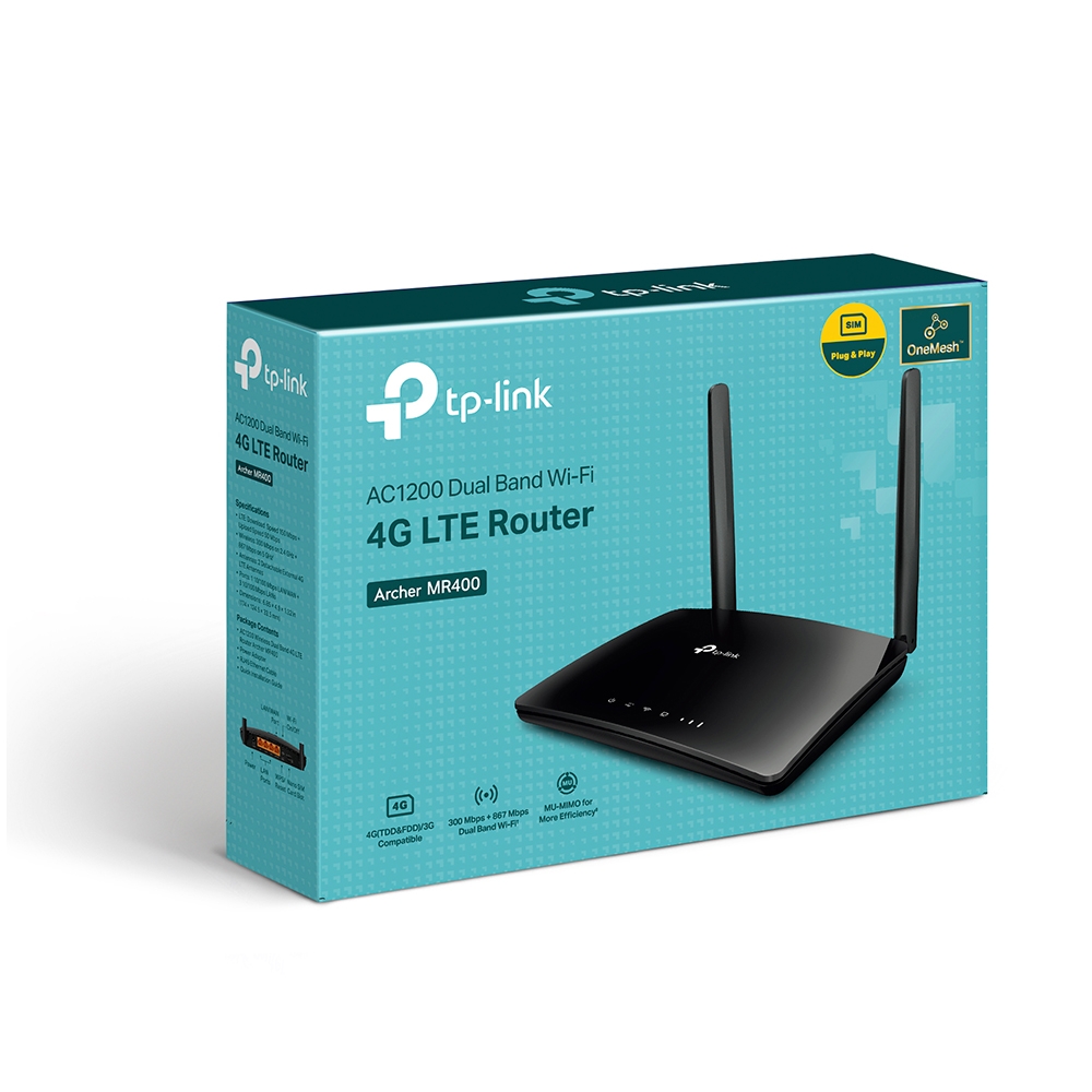 TP-Link AC1200 Wireless Dual Band 4G LTE Router