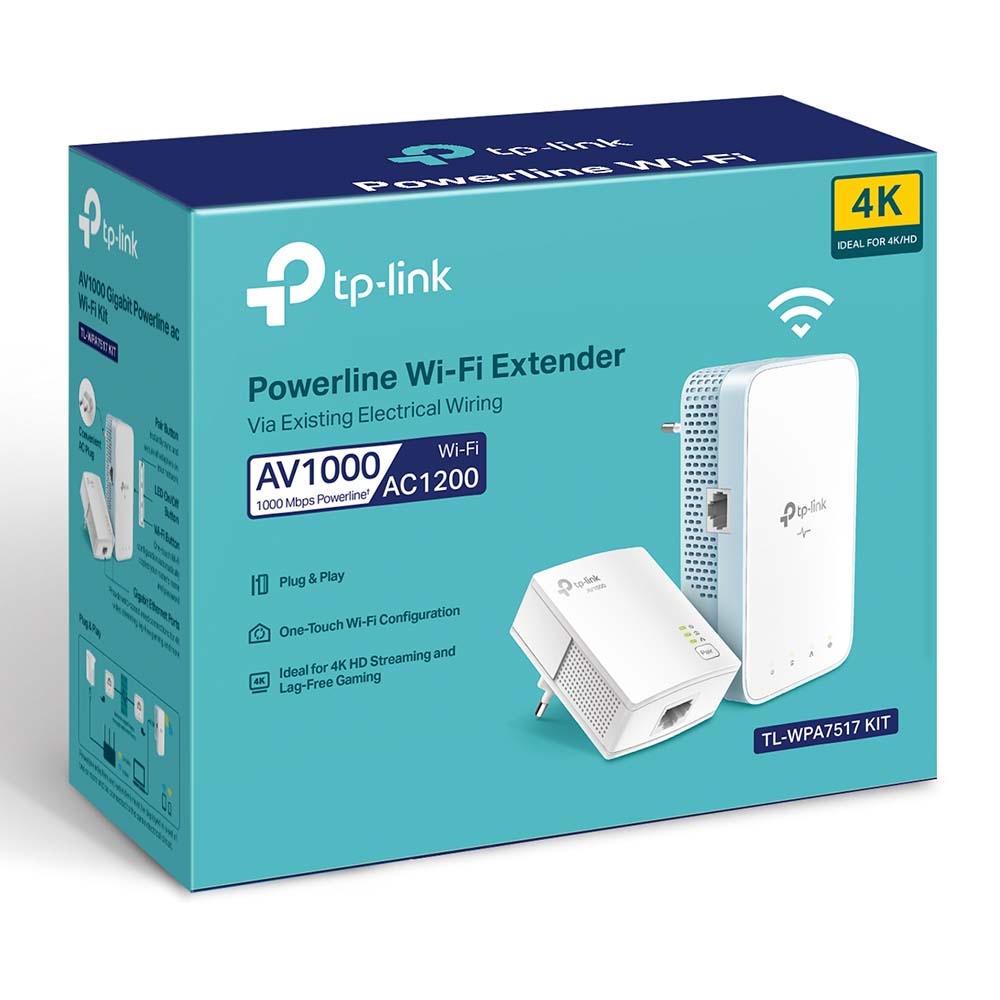 TP-Link AV1000+AC1200 Gigabit Powerline ac Wi-Fi Kit