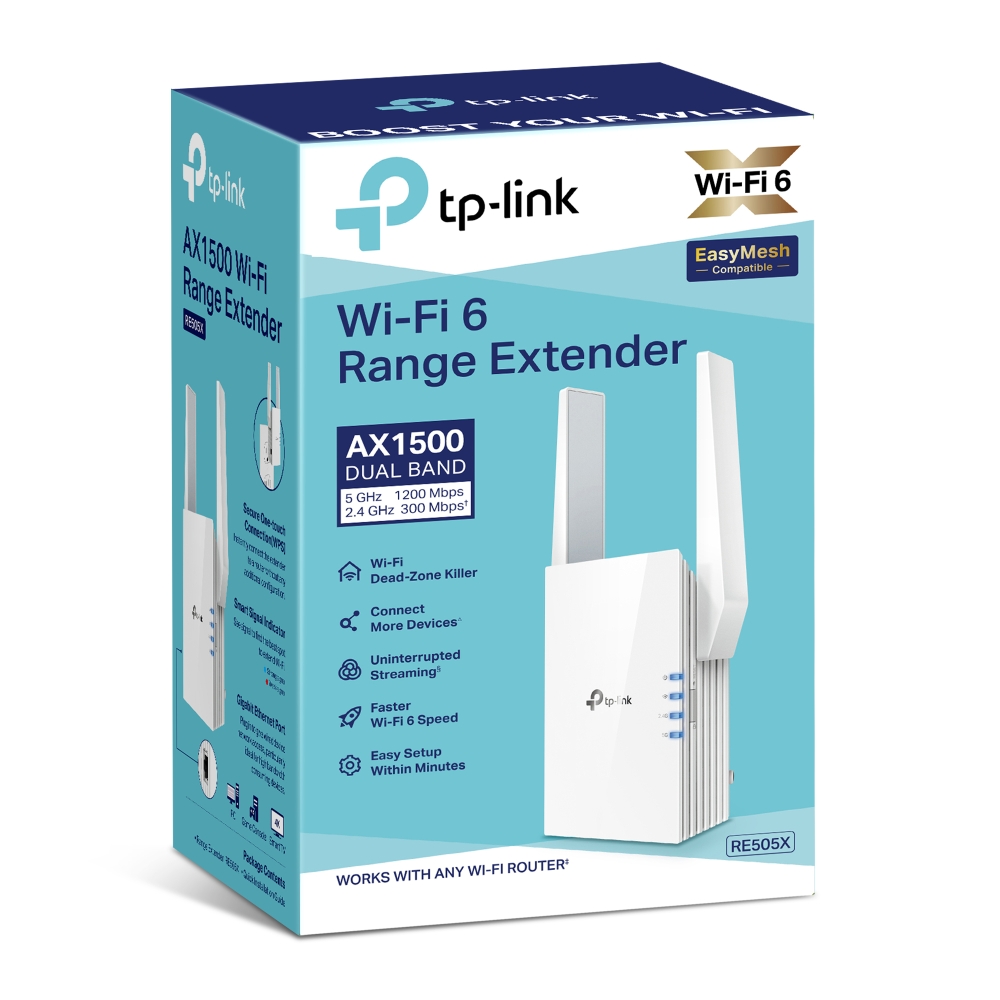 TP-Link AX1500 Wi-Fi 6 Range Extender