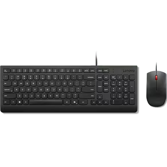 Lenovo 160 Wired Keyboard & Mouse Combo - GX31L52655