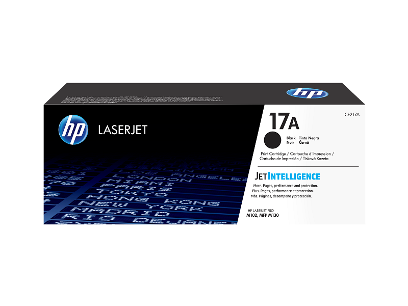 HP 17A Black Original LaserJet Toner Cartridge - CF217A