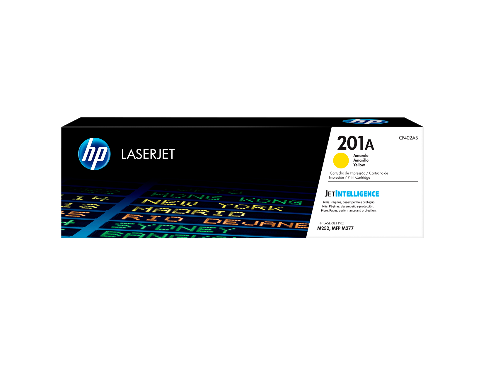 HP 201A Yellow Original LaserJet Toner Cartridge - CF402A