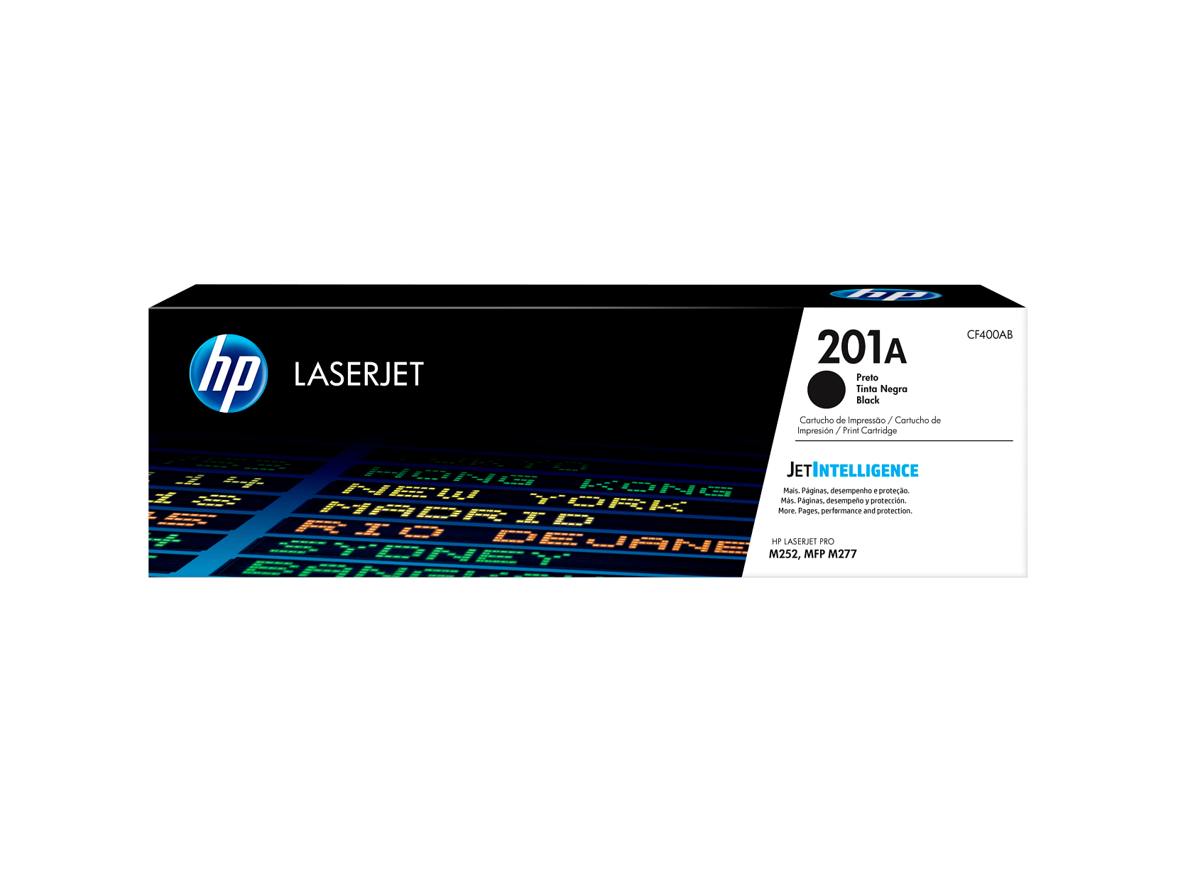 HP 201A Black Original LaserJet Toner Cartridge - CF400A