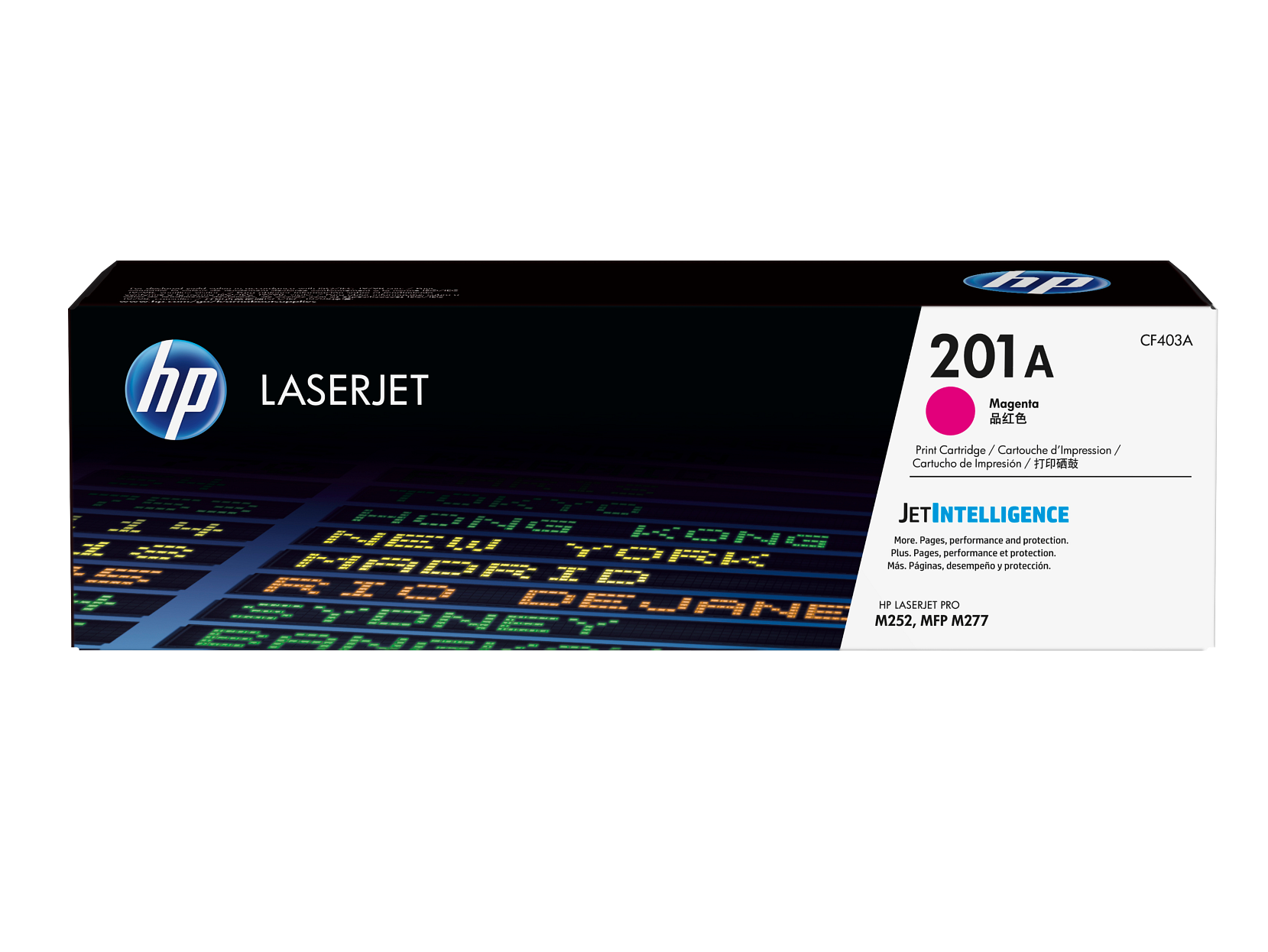 HP 201A Magenta Original LaserJet Toner Cartridge - CF403A