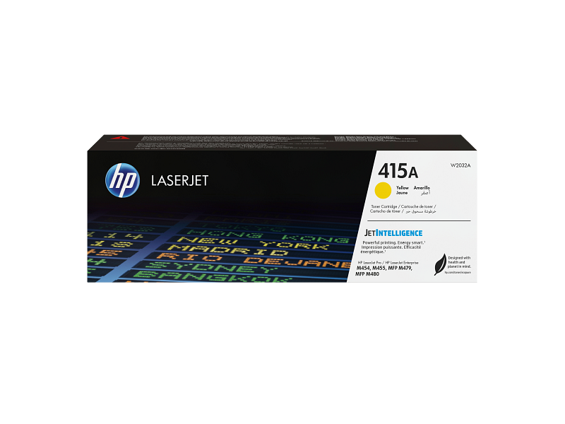 HP 415A Yellow Original LaserJet Toner Cartridge - W2032A