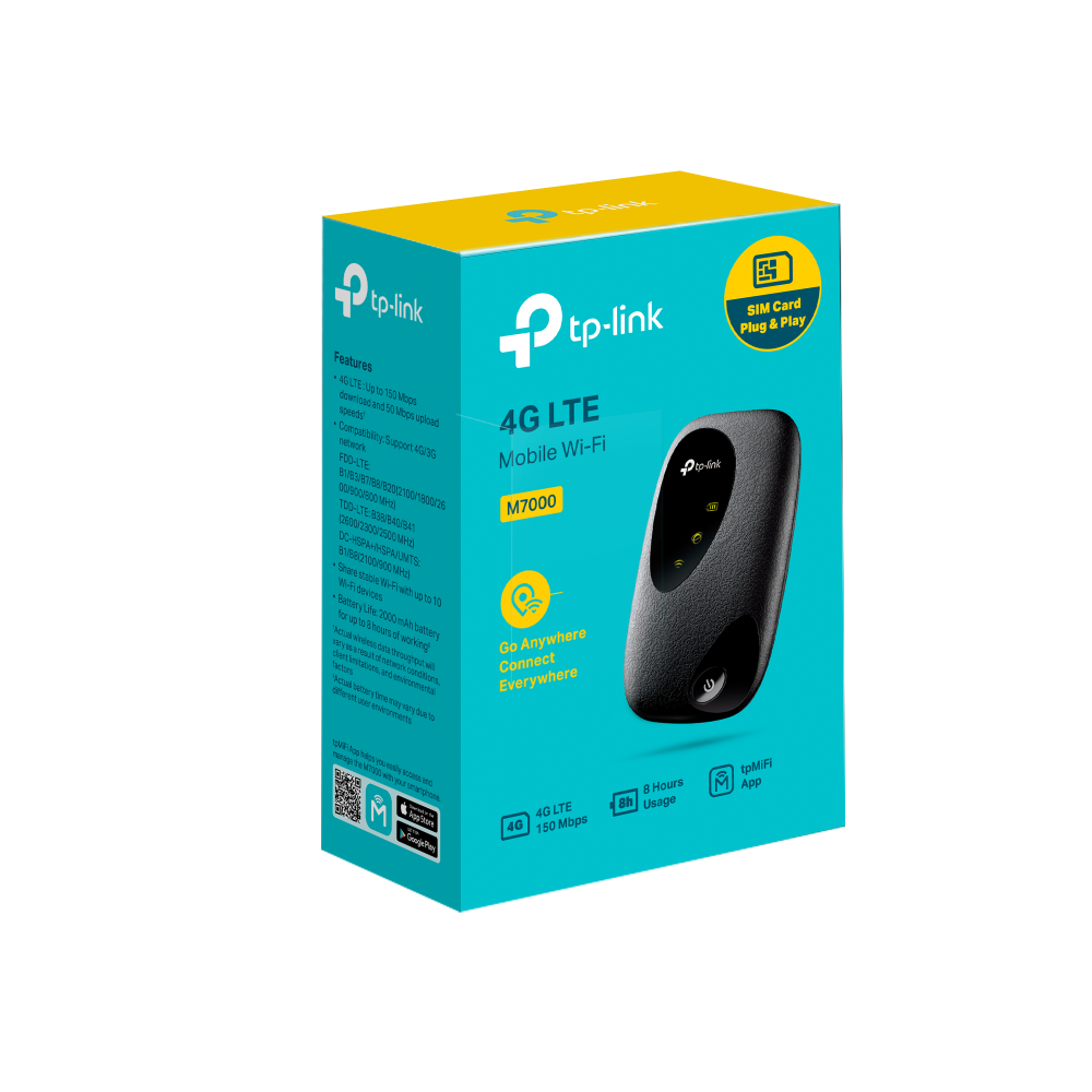 TP-Link 4G LTE Mobile Wi-Fi - TL-M7000
