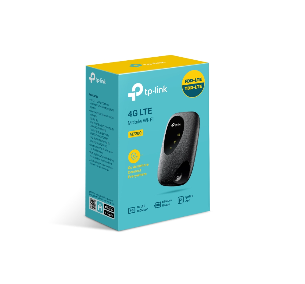 TP-Link 4G LTE Mobile Wi-Fi - TL-M7200