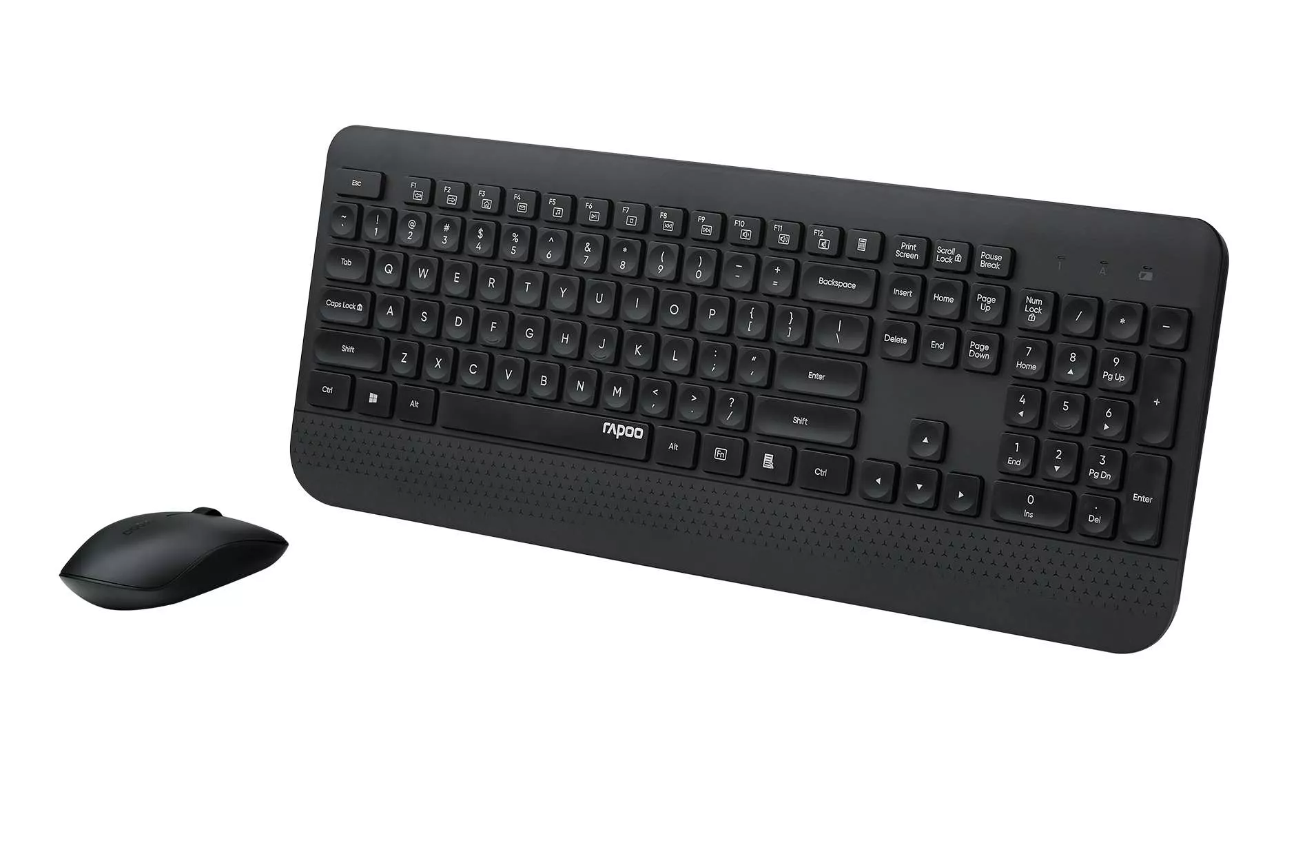 Rapoo Wireless Keyboard & Mouse X3500 - Black
