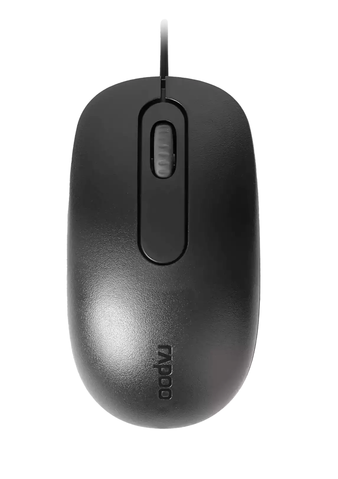 Rapoo Wired Ambidextrous Mouse Full Size N200 - Black