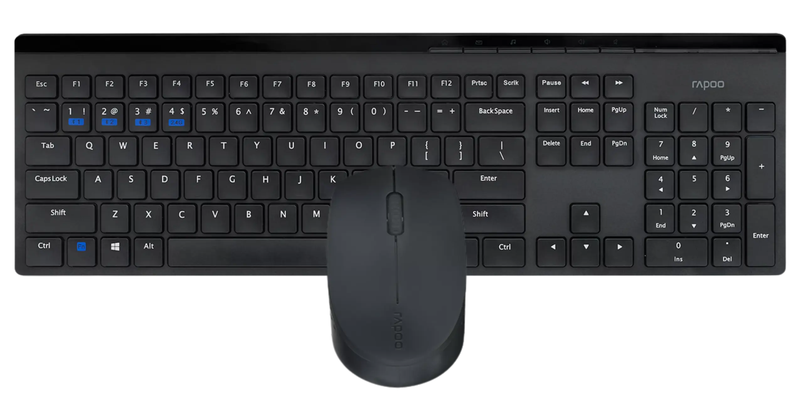 Rapoo Multi-Mode Wireless Keyboard & Mouse 8110M