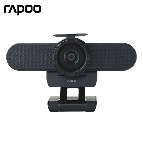 Rapoo C500 - 4K Webcam Dual Noise-Reduction Microphones, Autofocus, Privacy Cover
