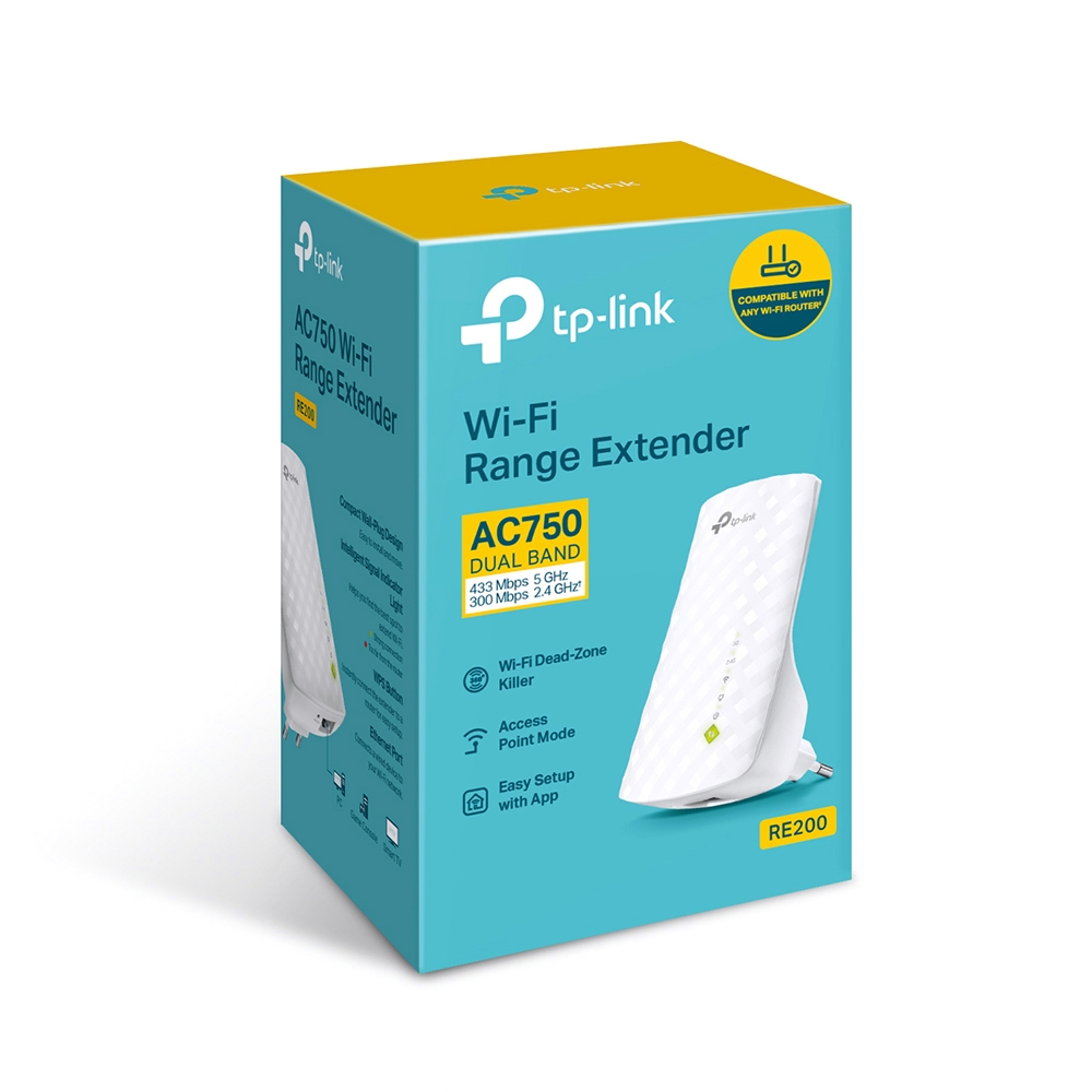 TP-Link AC750 Mesh Wireless N Wall Plugged Range Extender