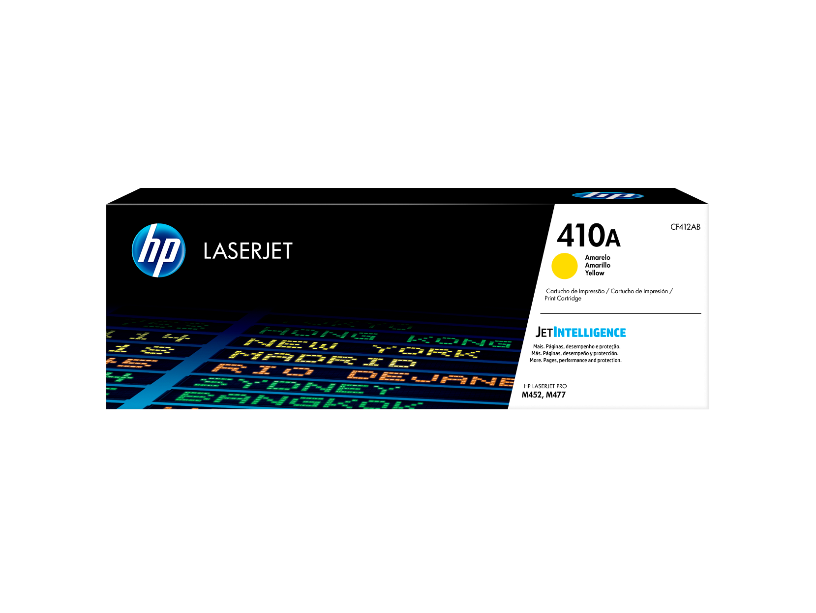 HP 410A Yellow Original LaserJet Toner Cartridge - CF412A