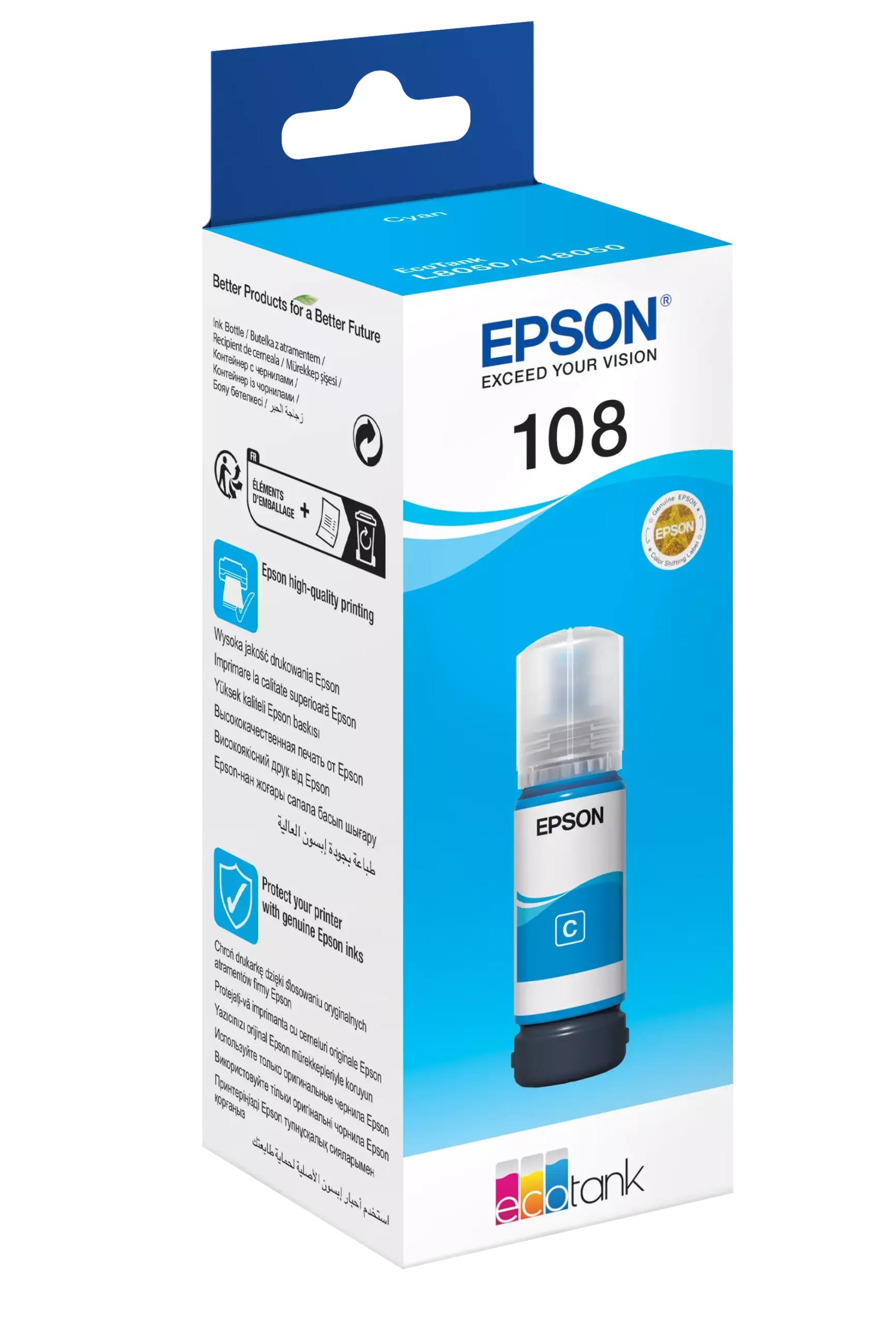INK CART EPSON 108 Cyan